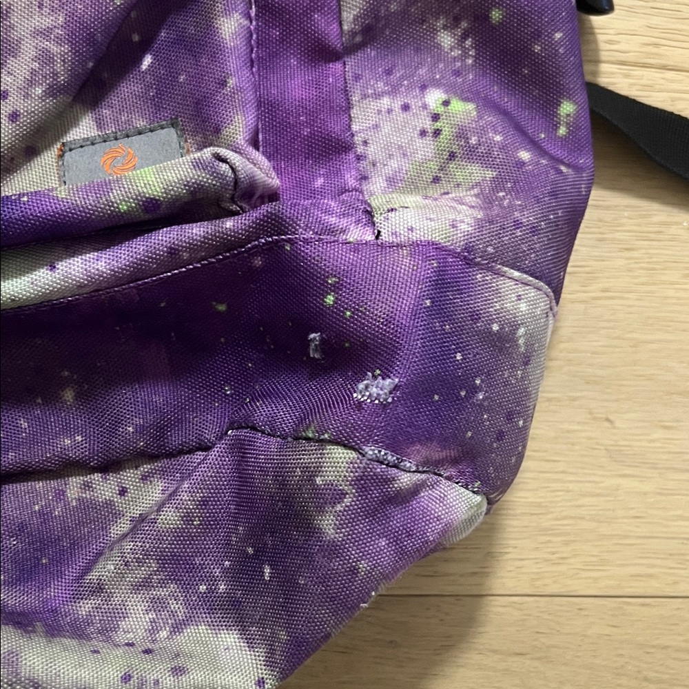 Purple Galaxy Backpack - Picture 6 of 7